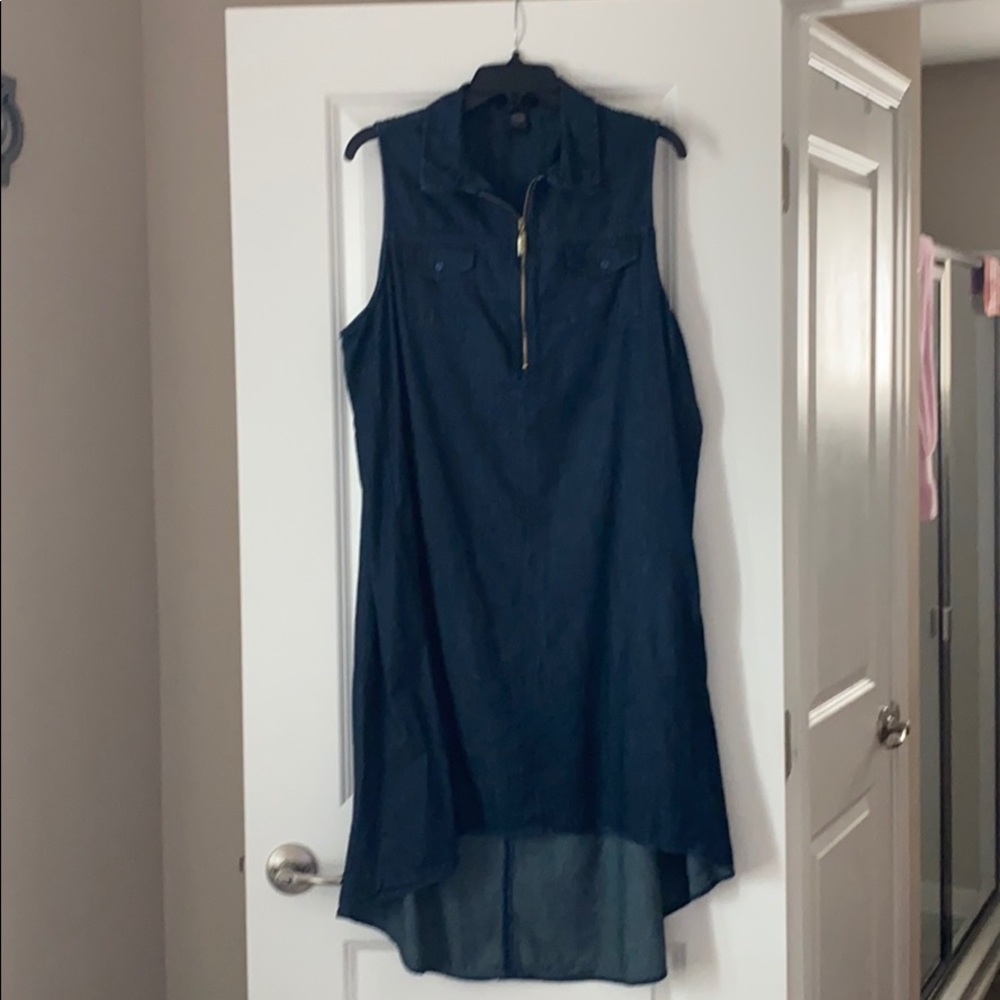 Denim dress